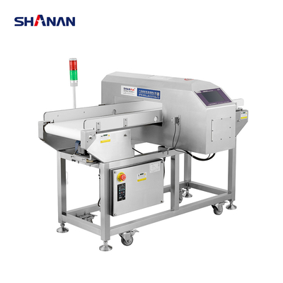 SHANAN VCF4015 Detektor Logam Keamanan Makanan Dengan Penghenti Sabuk Otomatis Untuk Produksi Biskuit Dan Kue