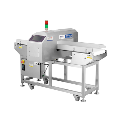 Pabrik Makanan Menggunakan Detektor Logam Sensitivitas Tinggi Conveyor Scanner Logam Makanan