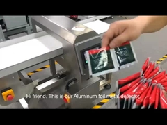 Detektor logam khusus untuk kemasan aluminium foil makanan