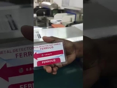 SA-990 Digital Signal Food Metal Detector 50-60Hz Automatic Stop Belt Pemeriksaan logam makanan