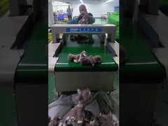 Sensitivitas Tinggi Broken Needle Metal Detector Digital Touch Screen Untuk Industri Tekstil