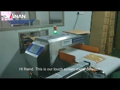 SA-990 Detektor logam layar sentuh untuk industri makanan Sensitivitas tinggi SUS304