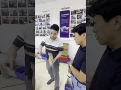 Aluminium Foil Paket Inspeksi Sinar X Makanan Detektor Logam Presisi Tinggi