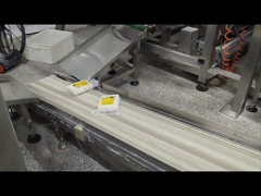 Pabrik Daging Steak Makanan Beku Segar Aman Transportasi Otomatis Penghapusan Kabel Detektor Logam