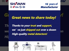 Conveyor Metal Detector Untuk Produk Grosir Sensitivitas Tinggi Pabrik Industri Makanan