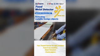 Keamanan Sabuk Konveyor Food Grade Detektor Logam