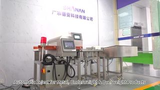 Detektor Logam Terintegrasi dan Sistem Checkweigher