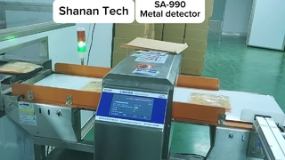 Detektor Logam Terowongan Industri untuk Baja Tahan Karat dan Peralatannya