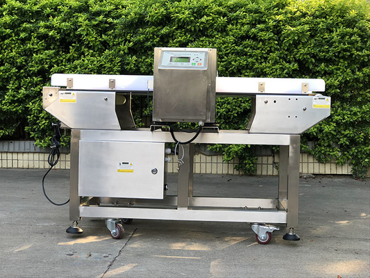 Conveyor Belt Makanan Bakery Snack Pengolahan Industri Detektor Logam