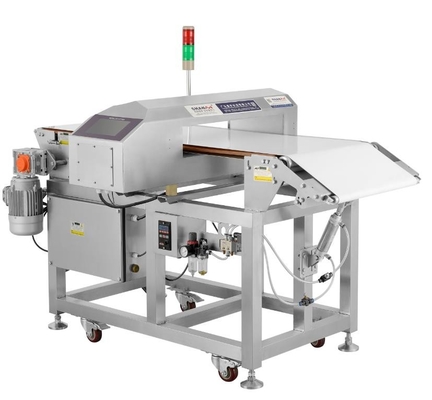 Detektor Logam Terowongan Industri Food Seafood Conveyor Metal Detector