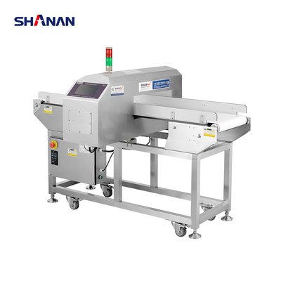Touch Screen Conveyor Belt Detector De Metals Needle Detector Food Metal Detector Dengan Sistem Multi Bahasa