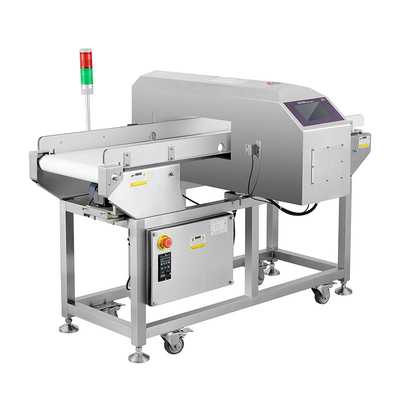 Detektor Logam Food Grade Tahan Air Dengan Tombol Darurat DC Variable Speed ​​Drive