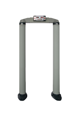 6 Zona Keamanan Door Frame Berjalan Melalui Metal Detector Untuk Publik, Long Use Life
