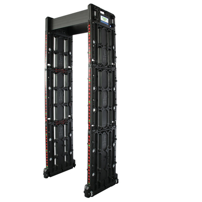 Portable Walk Through Metal Detector Memeriksa Security Archway