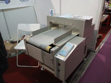 Double Head Conveyor Type Touch Screen Needle Inspection Metal Detector Untuk Pakaian