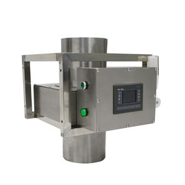 Industri Makanan Gravity Metal Detector Untuk Beras / Bubuk, Sensitivitas Ferrous 0.6mm