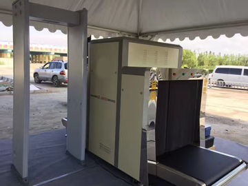 High Precison Security X Ray Luggage Scanner 100-160Kv Dengan Load Maks 200kg