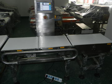 Combined Automatic Checkweigher Dan Metal Detector Dengan Light / Sound Alarm