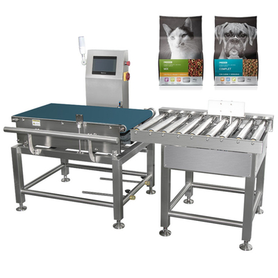High Precision Industrial Conveyor Belt Weighing Scale Check Weigher Untuk Food Pack