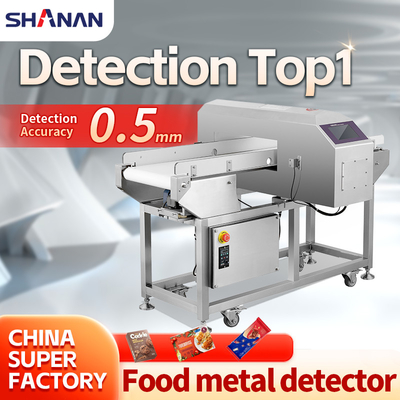 High Quality Industri Conveyor Metal Detector Untuk Food Grade Bakery Daging Sapi Daging Detektor