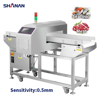 Automatic Conveyor Industrial Food Grade Metal Detector Perlengkapan Keamanan Mesin Disesuaikan OEM