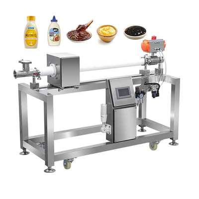 Industri Makanan Probiotik Saus Detektor Logam Keamanan Tablet Metal Separator CE HACCP Sertifikasi