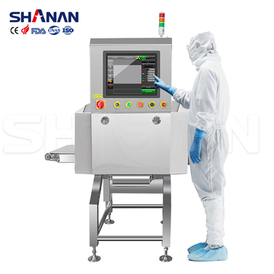 Pemeriksaan Sistem Pemeriksaan Sinar X Makanan Dengan High Precision Conveyor Belt Industrial