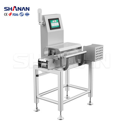 Kecepatan tinggi 180 pcs/min Automatic Check Weigher dengan pengukuran yang tepat dan IP65 Waterproof