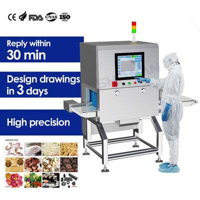 Mesin Sinar-X Paket Industri Pabrik yang Disesuaikan untuk Inspeksi Industri Makanan