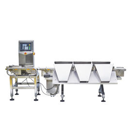 Multi Sorting Conveyor Weight Checker, Akurasi Tinggi Online Food Weighing Machine