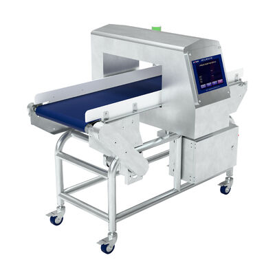 Makanan Metal Detektor sabuk pengangkut Alarm Stop Produksi Makanan Keamanan Sensitivitas Tinggi Original Produsen