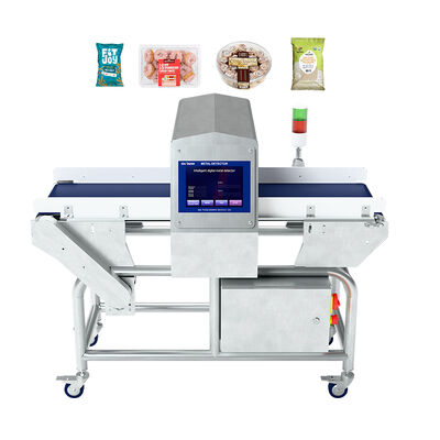 Detektor Logam Ban Berjalan Pabrik Keju Krekers Dan Biskuit