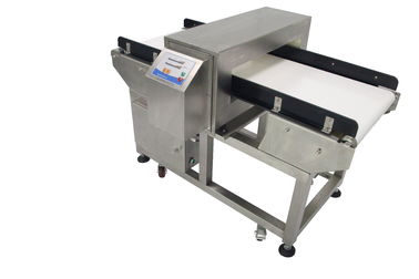 Durable Aluminium Foil Metal Detector Conveyor Detection Untuk Paket Tin Foil, 0,5 Mm Fe