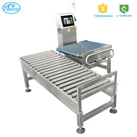 304 SS Conveyor Mesin Checkweigher Otomatis Jenis Tiang Satu Sisi
