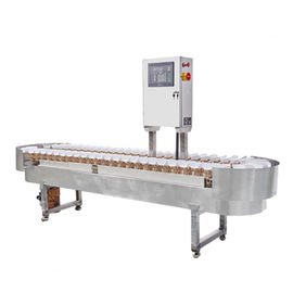 304 SS Multi-Grade Sorting Periksa Mesin Berat Untuk Irisan Ikan Kecepatan Tinggi